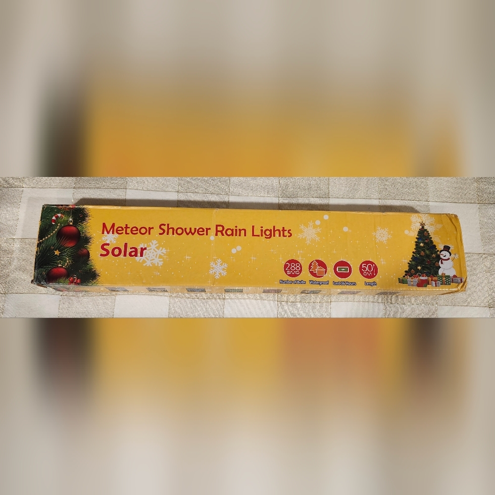 Solar Meteor Shower Rain Lights
